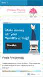 Mobile Screenshot of cookiecarrie.com